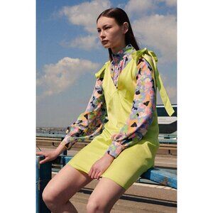 Stine Goya Rosario Dress Green Womens Size Large